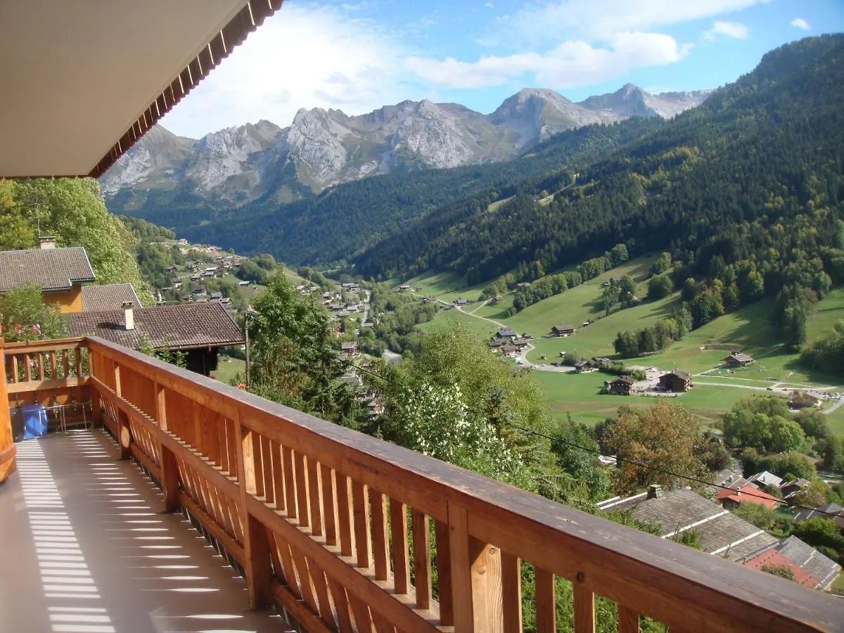 דירה לה גראן-בורנו Appartement Charmant Pour 4 Pers. Au Grand Bornand Avec Balcon Ensoleille, Animaux Admis - Fr-1-467-36 צרפת